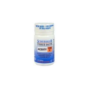 Schuessler Tissue Salts 125 Tabs Acidity Comb C