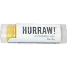 Hurraw unscented lip balm