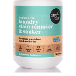 Simply Clean Laundry Soaker Fragrance Free 1kg