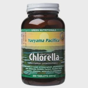 Green Nutritionals Chlorella 200 tablets 500mg