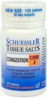 Schuessler Tissues Salts Comb J 125 tabs