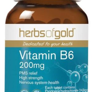 Herbs of Gold Vitamin B6 60 tabs